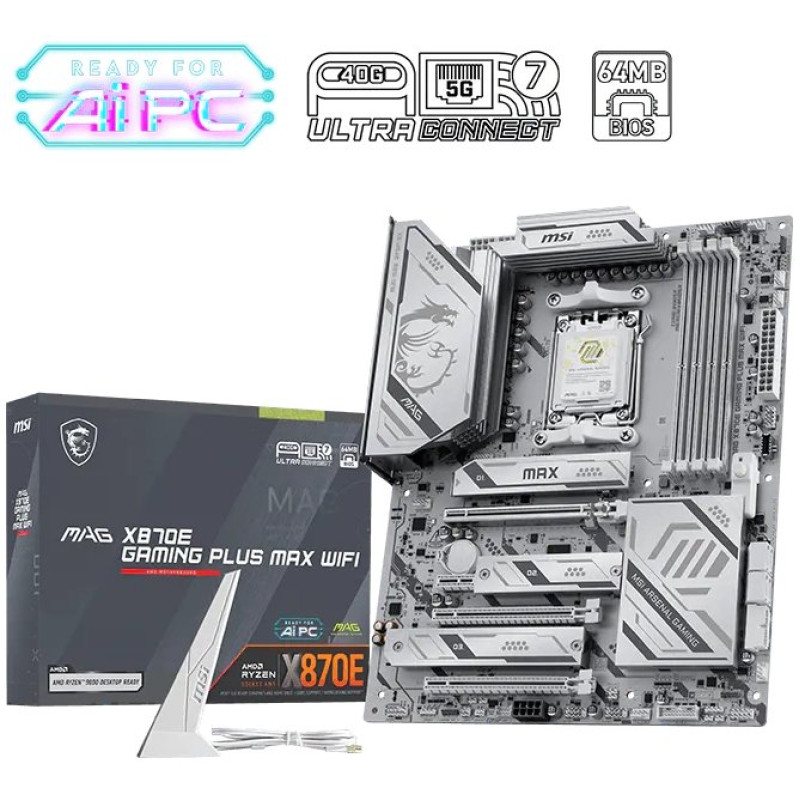 Материнська плата MSI MAG X870E GAMING PLUS MAX WIFI