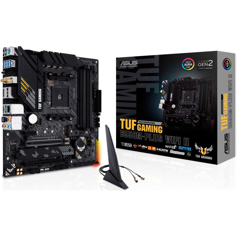 Материнська плата ASUS TUF GAMING B550M-PLUS WIFI II