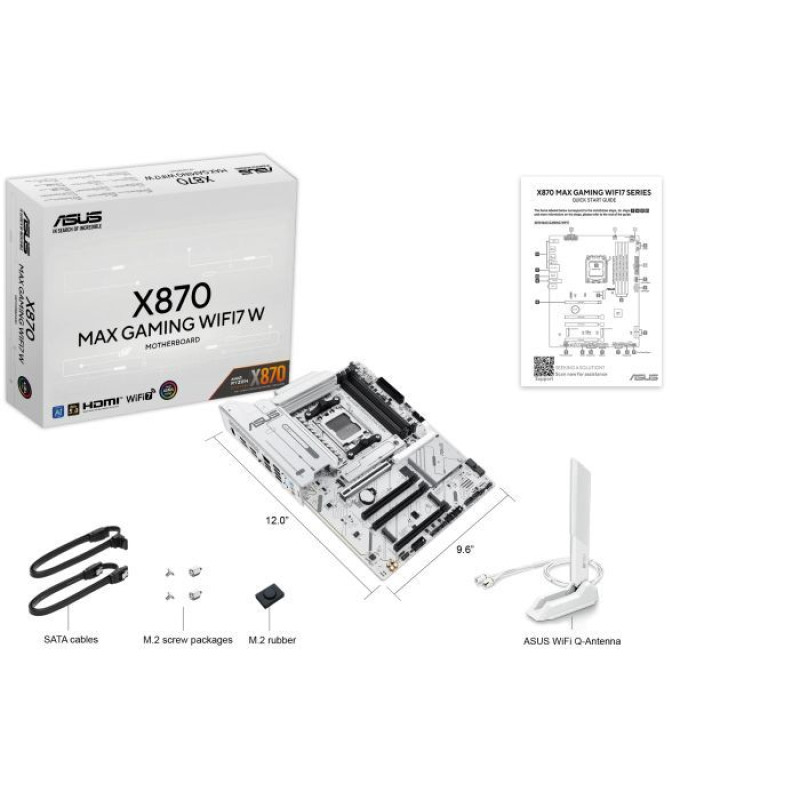 Материнська плата ASUS X870 MAX GAMING WIFI7 W