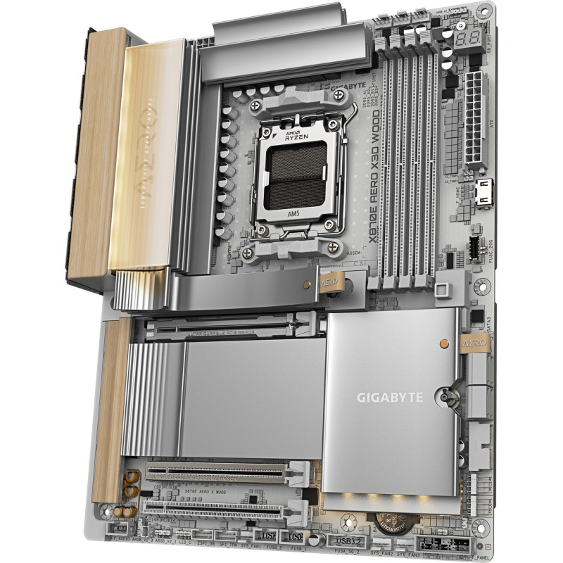 Материнська плата Gigabyte X870E Aero X Wood