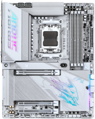 Материнська плата GIGABYTE X870E AORUS PRO X3D ICE