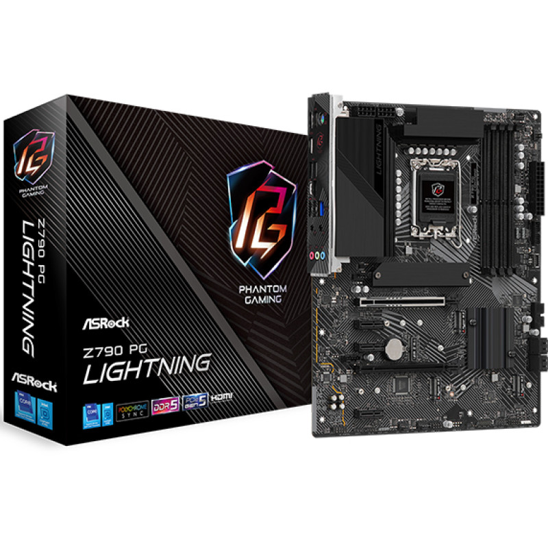 Материнська плата ASRock Z790 PG Lightning