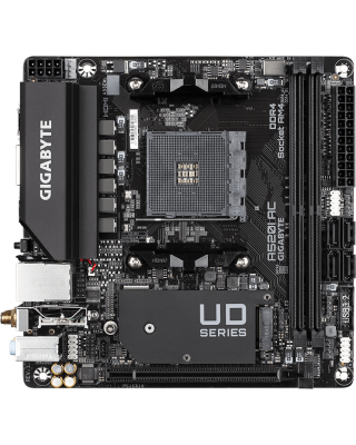 Материнська плата Gigabyte A520I AC