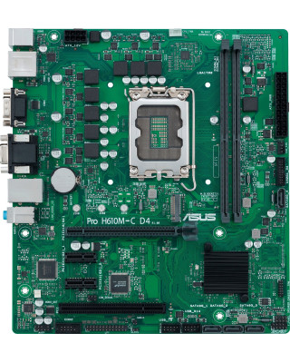 Материнська плата ASUS PRO H610M-C D4-CSM (90MB1A30-M0EAYC)