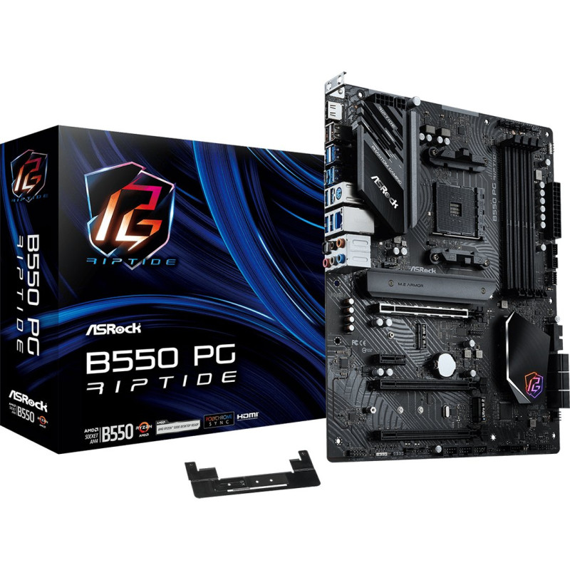 Материнська плата ASRock B550 PG Riptide