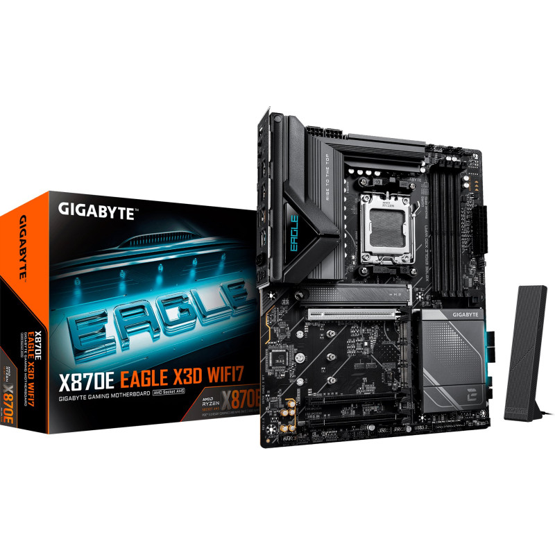 Материнська плата GIGABYTE X870E EAGLE X3D WIFI7