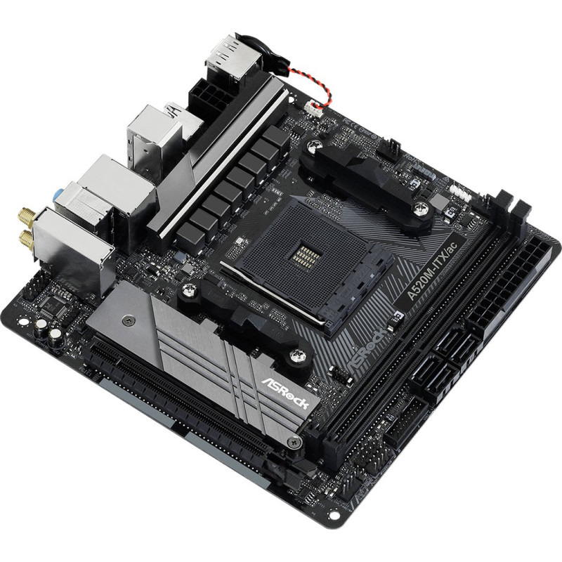 Материнська плата ASROCK A520M-ITX/AC