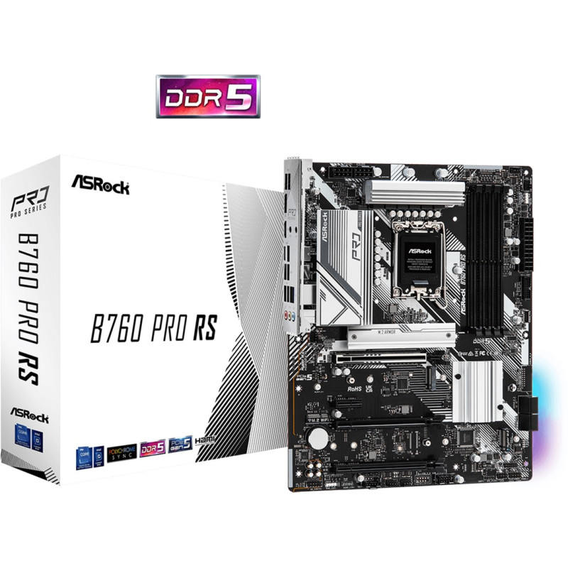 Материнська плата ASRock B760 PRO RS