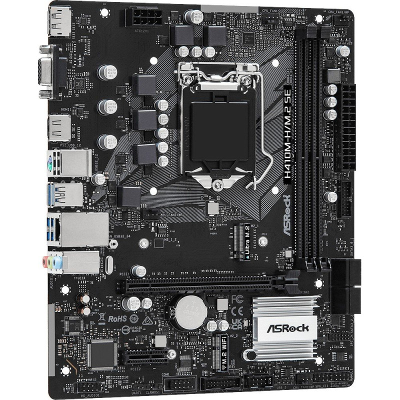 Материнська плата ASRock H410M-H/M.2 SE