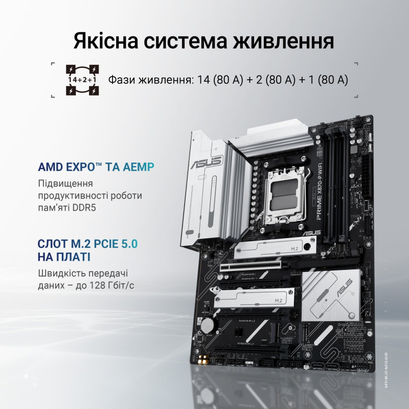 Материнська плата ASUS PRIME X870-P WIFI