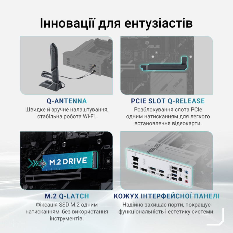 Материнська плата ASUS PRIME X870-P WIFI