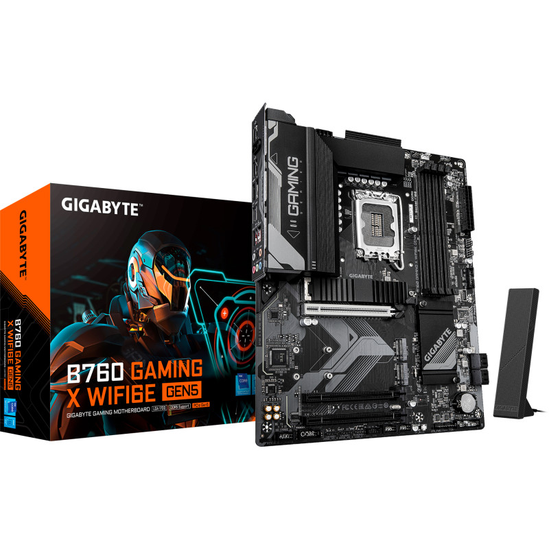 Материнська плата GIGABYTE B760 GAMING X WIFI6E GEN5