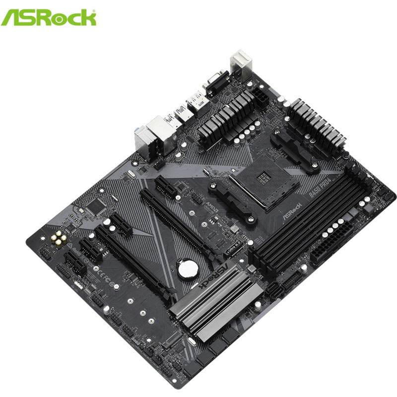 Материнська плата ASRock B450 Pro4 R2.0