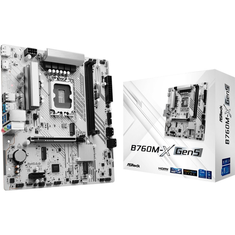 Материнська плата ASRock B760M-X GEN5
