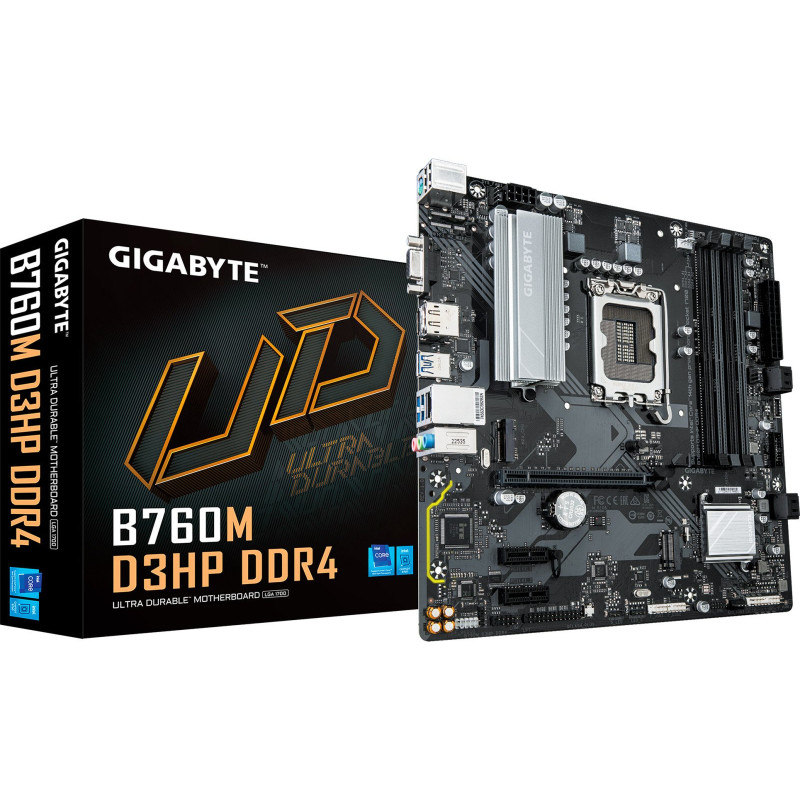 Материнська плата Gigabyte B760M D3HP DDR4