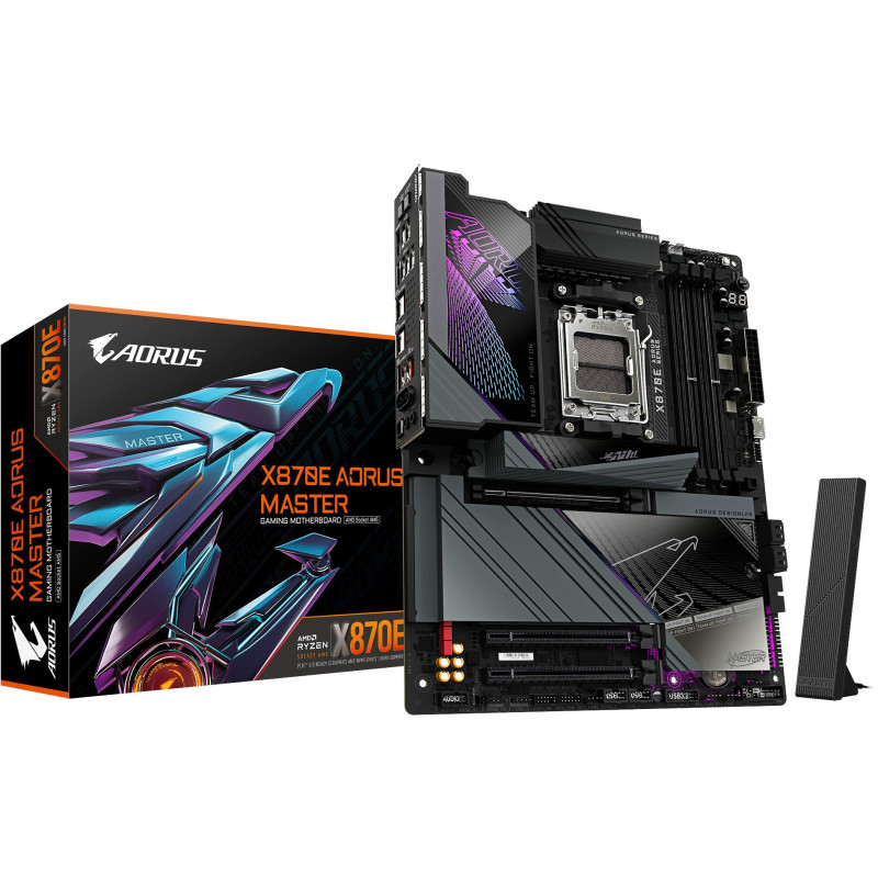 Материнська плата GIGABYTE X870E AORUS MASTER