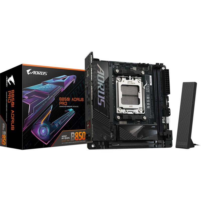 Материнська плата GIGABYTE B850I AORUS PRO