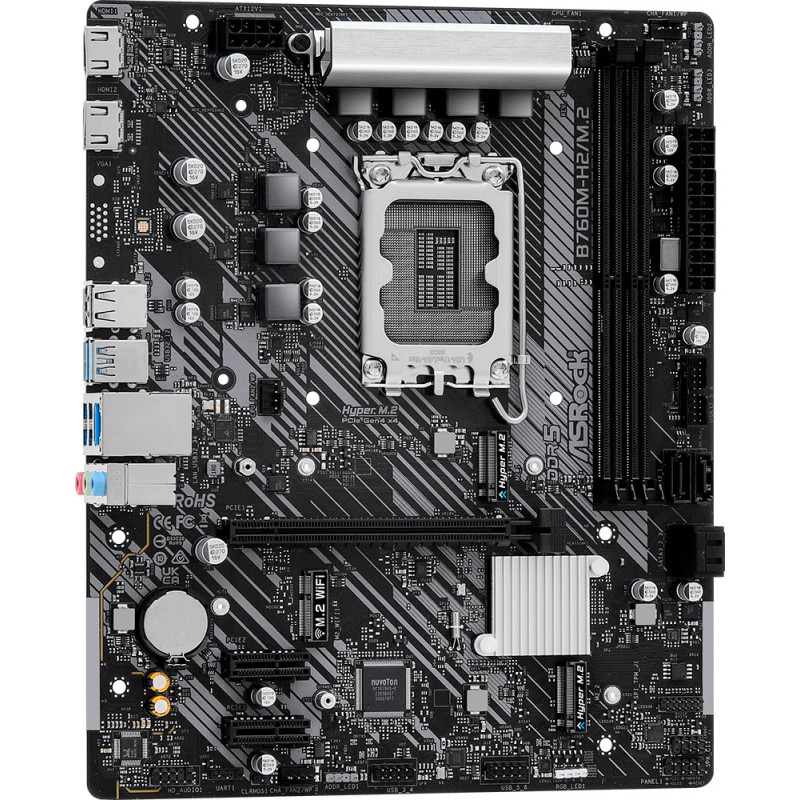 Материнська плата ASRock B760M-H2/M.2