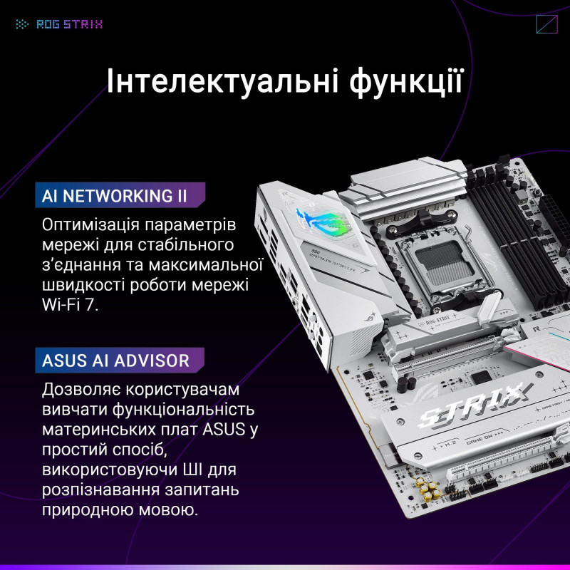 Asus Rog Strix B850-A Gaming Wi-Fi Maternal.