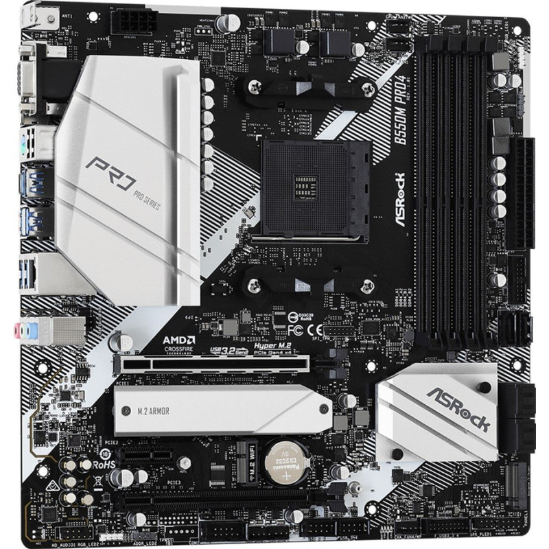 Материнська плата ASRock B550M PRO4