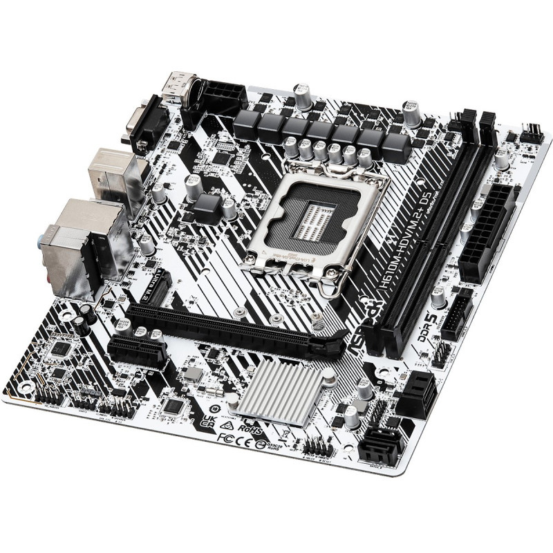 Материнська плата ASRock H610M-HDV/M.2+ D5
