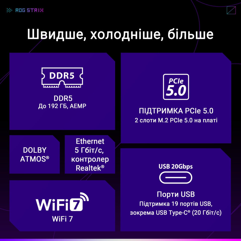 Asus Rog Strix B850-F Gaming Wi-Fi Maternal.