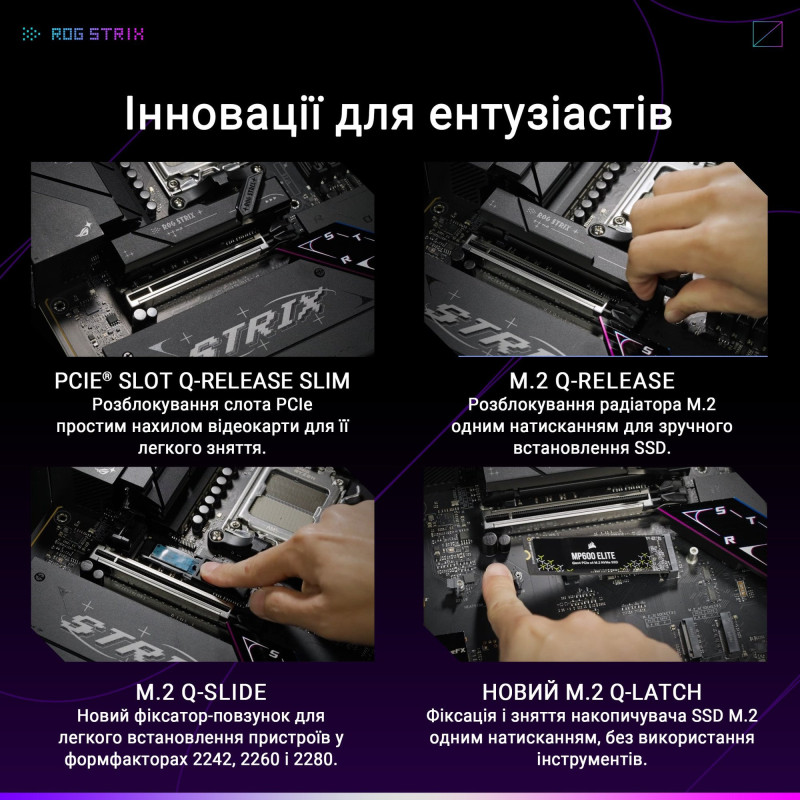 Asus Rog Strix B850-F Gaming Wi-Fi Maternal.