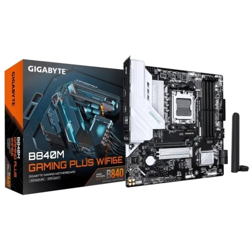 Материнська плата Gigabyte B840M Gaming PLUS WIFI6E