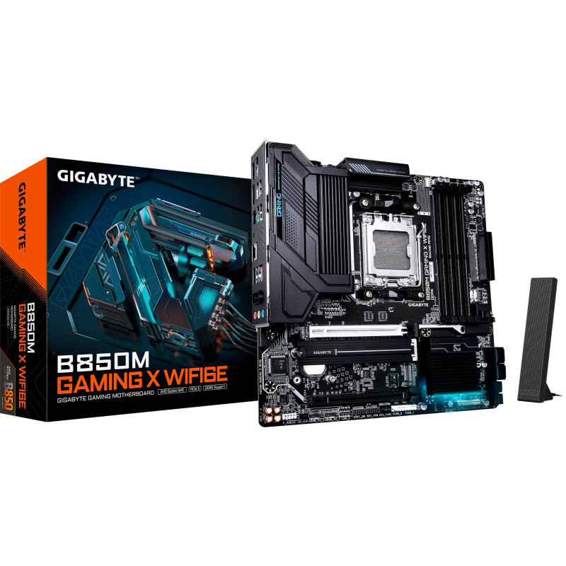 Материнська плата GIGABYTE B850M GAMING X WF6E