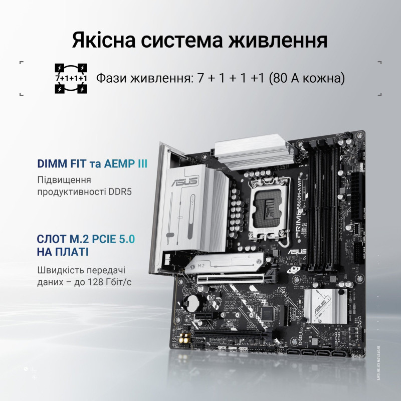 Asus Prime B860M-A WiFi Maternal.