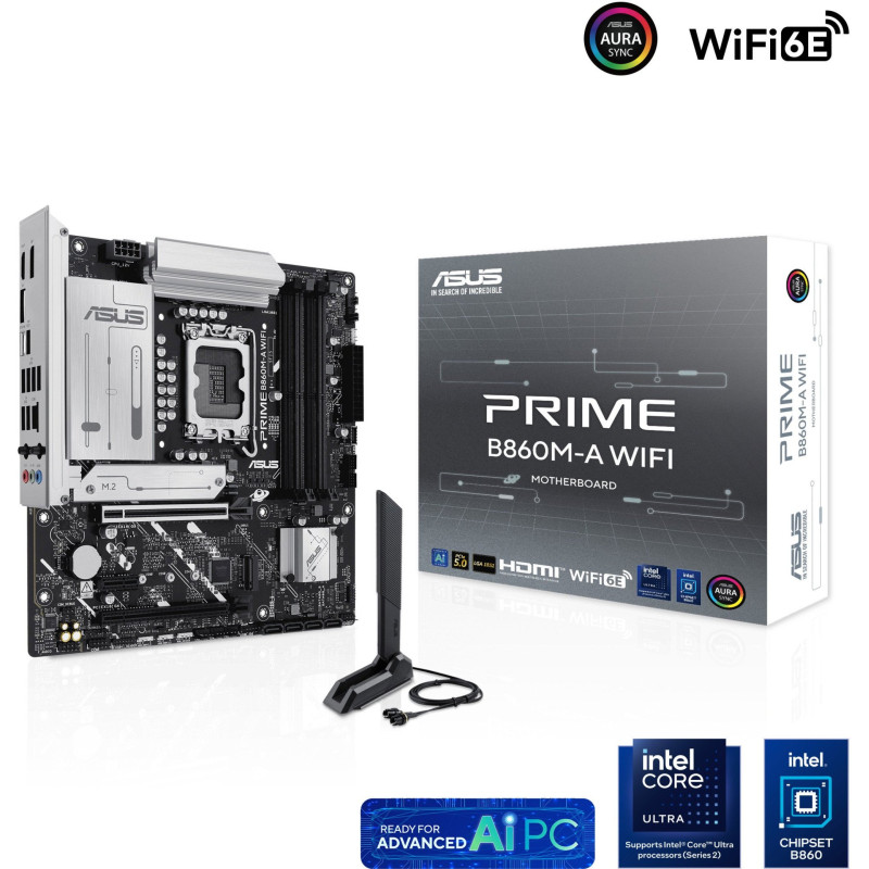 Asus Prime B860M-A WiFi Maternal.