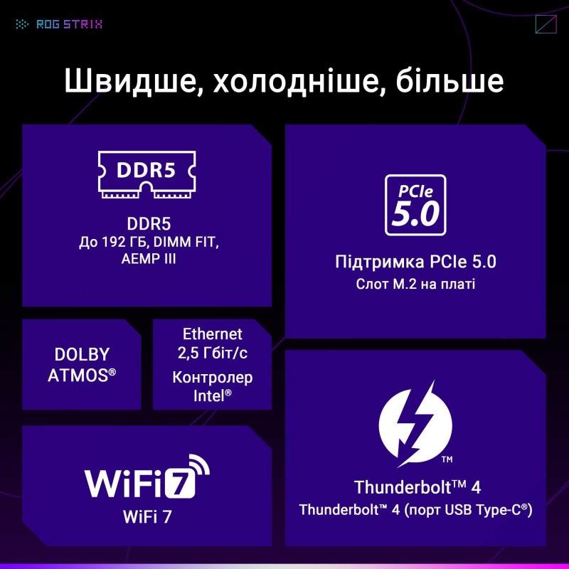 Asus Rog Strix B860-F Gaming Wi-Fi Maternal.