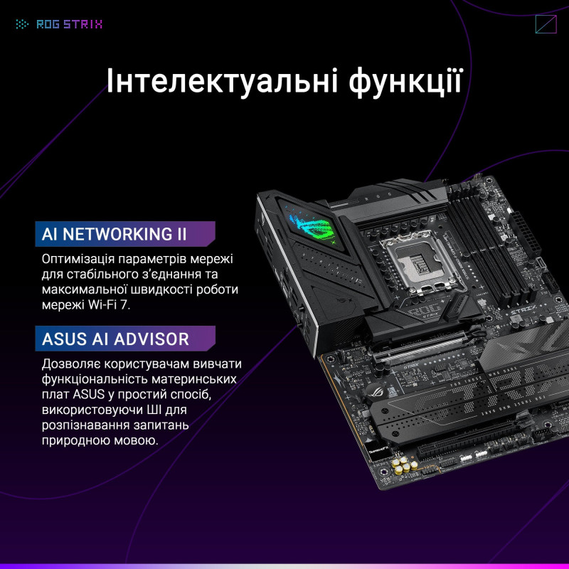 Asus Rog Strix B860-F Gaming Wi-Fi Maternal.