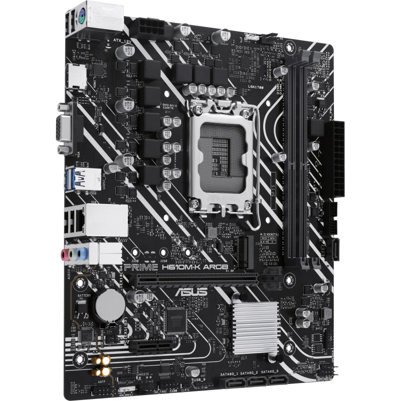 Материнська плата Asus Prime H610M-K ARGB