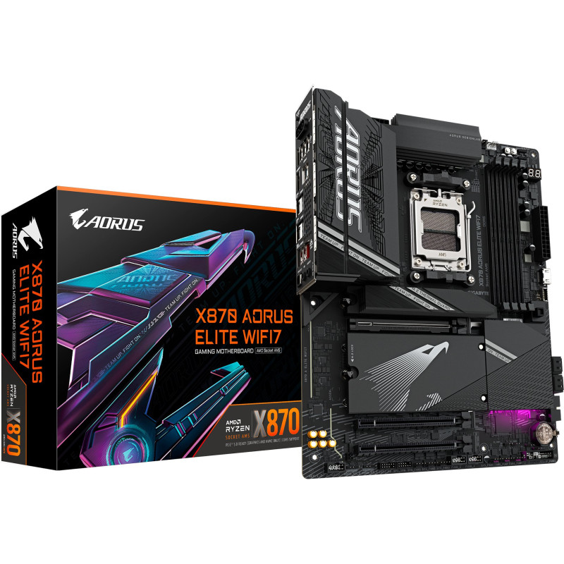 Материнська плата GIGABYTE X870 AORUS ELITE WIFI7