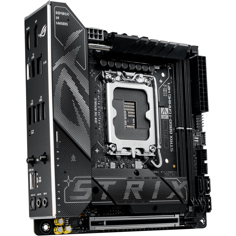 Asus Rog Strix B860-i Gaming Wi-Fi Maternal.