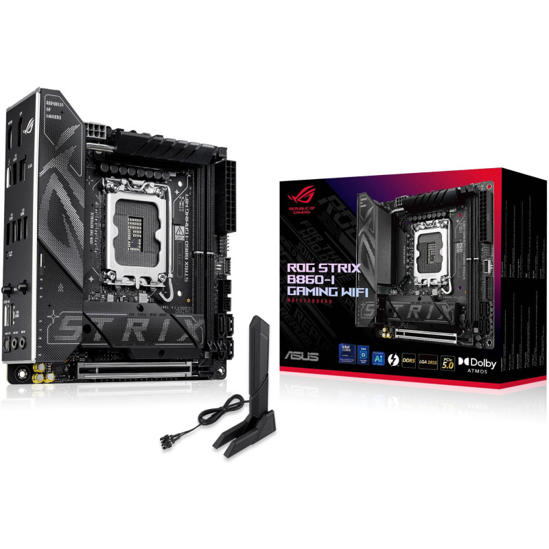 Asus Rog Strix B860-i Gaming Wi-Fi Maternal.