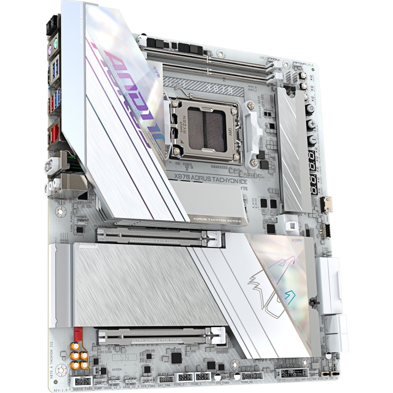 Mатеринська плата GIGABYTE X870 AORUS TACHYON ICE