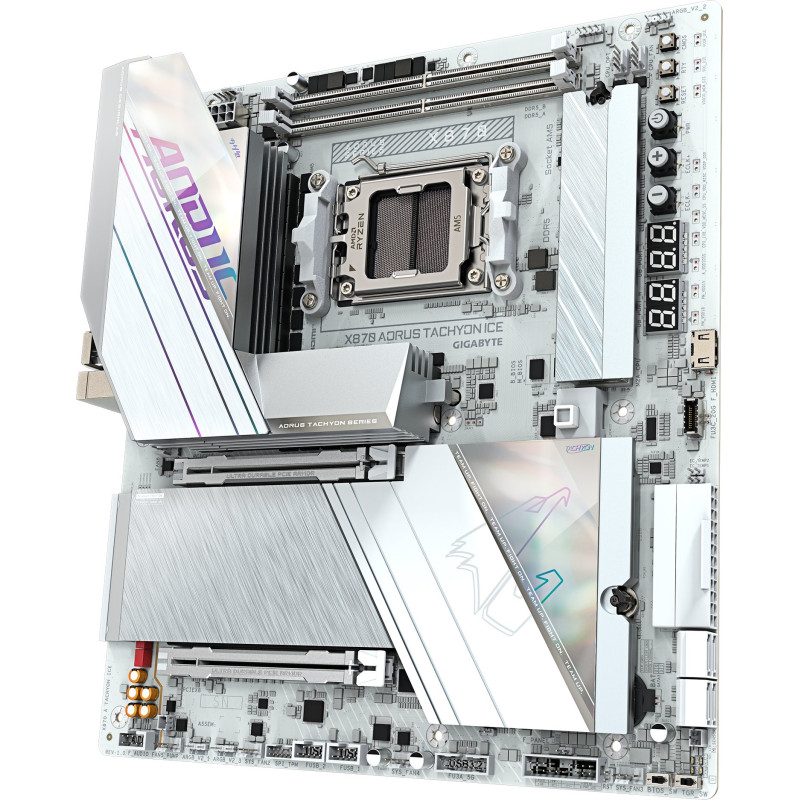 Mатеринська плата GIGABYTE X870 AORUS TACHYON ICE