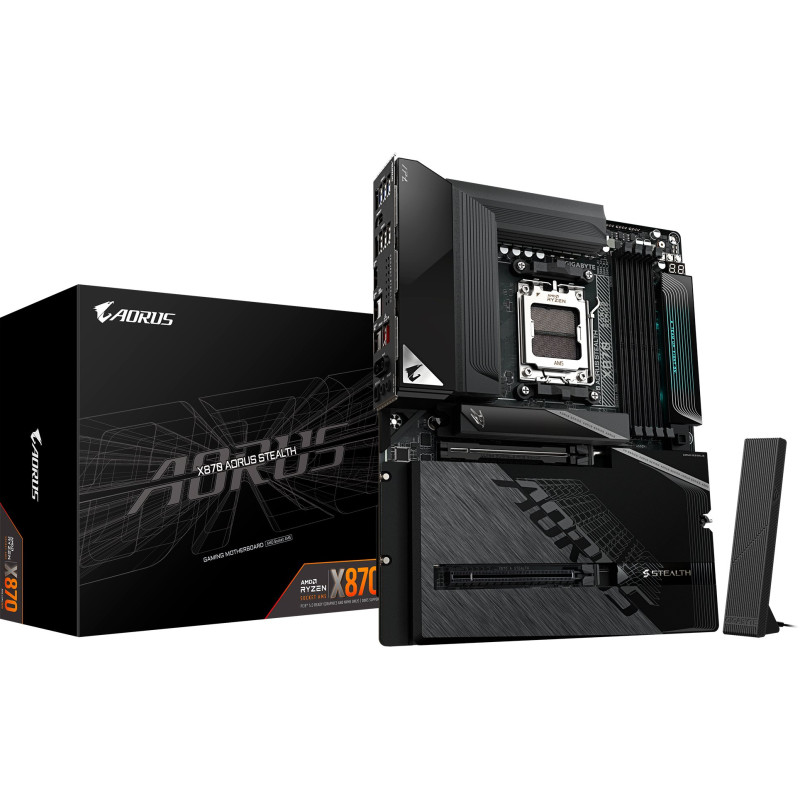 Mатеринська плата GIGABYTE X870 AORUS STEALTH
