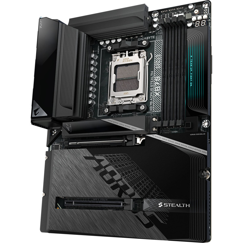 Mатеринська плата GIGABYTE X870 AORUS STEALTH
