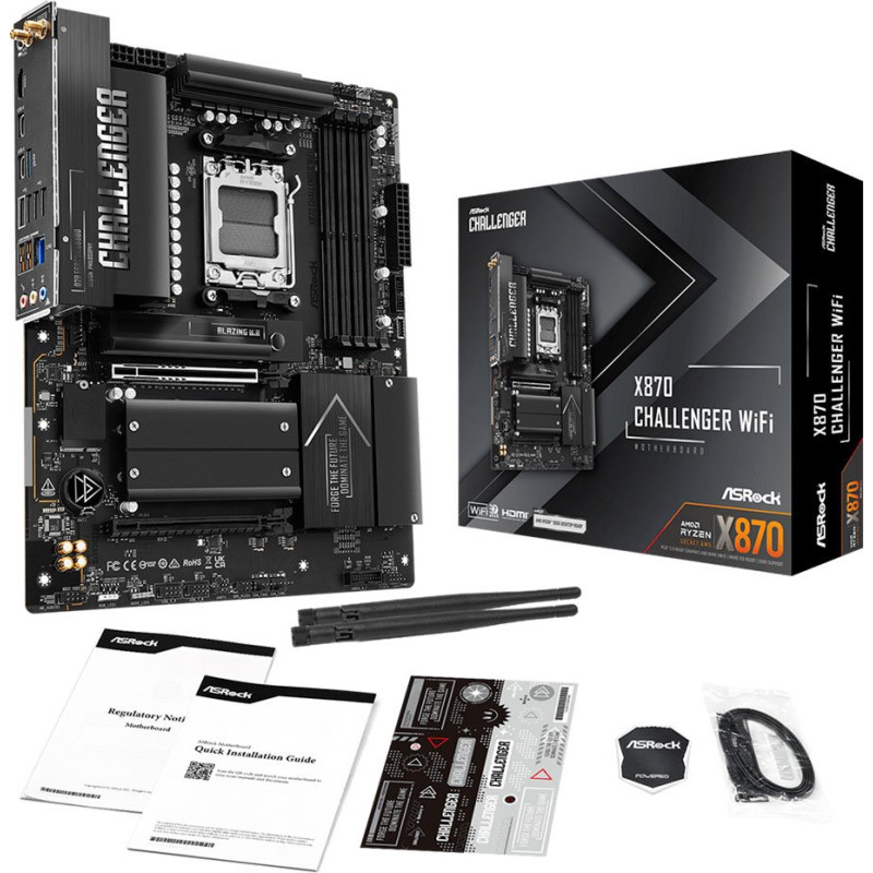Материнська плата Asrock X870 Challenger WIFI