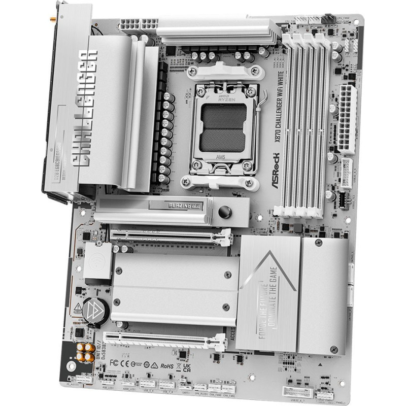 Материнська плата Asrock X870 Challenger WIFI White