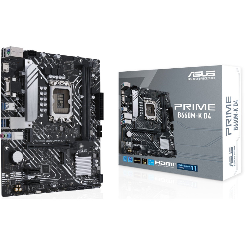 Материнська плата ASUS PRIME B660M-K D4