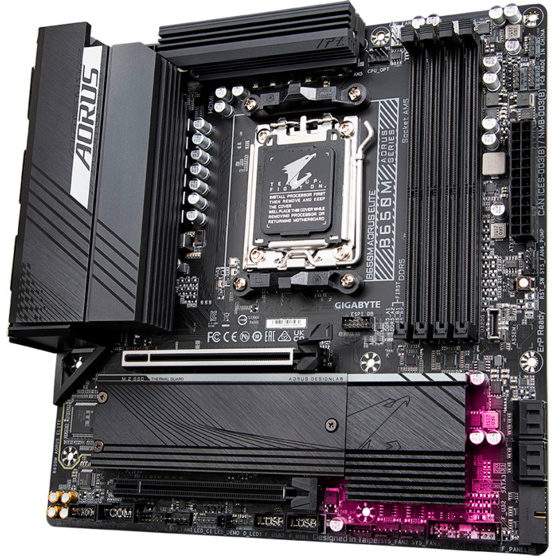 Материнська плата GIGABYTE B650M AORUS ELITE
