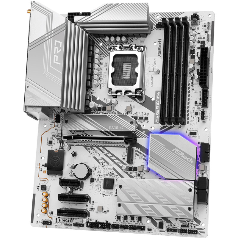 Материнська плата ASRock Z890 Pro RS WiFi White