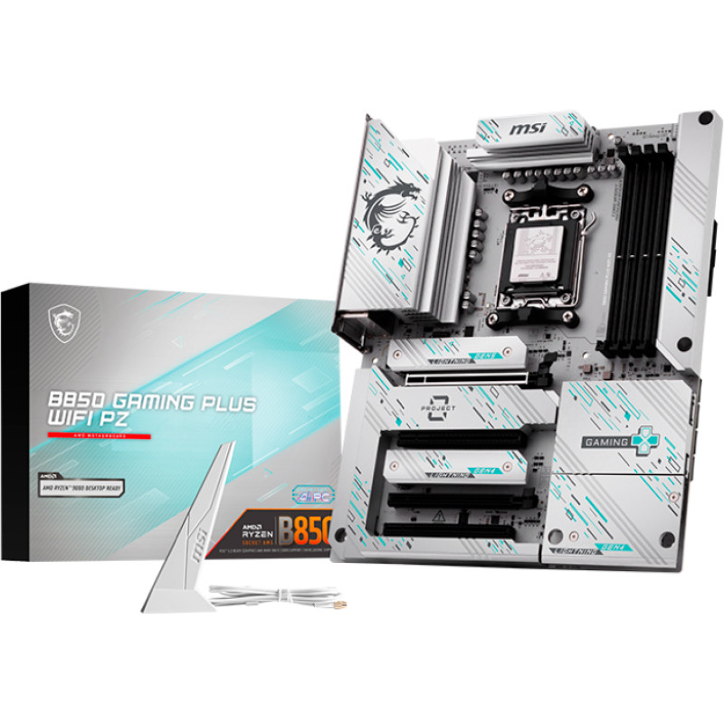 Материнська плата MSI B850 GAMING PLUS WIFI PZ