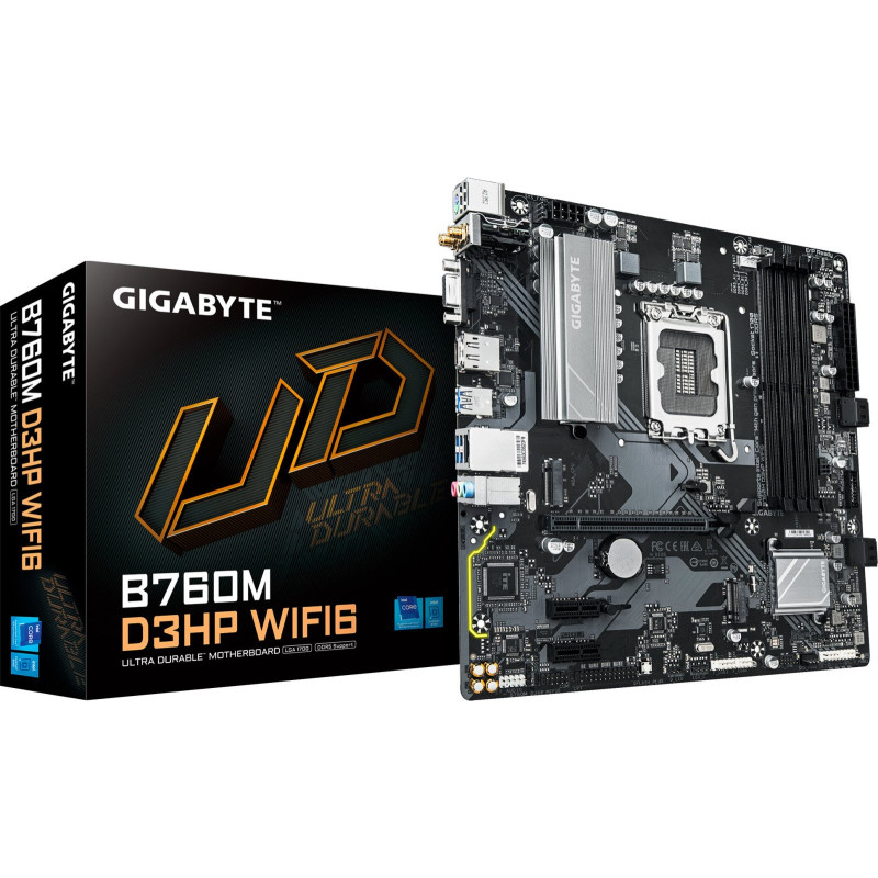 Материнська плата GIGABYTE B760M D3HP WIFI6