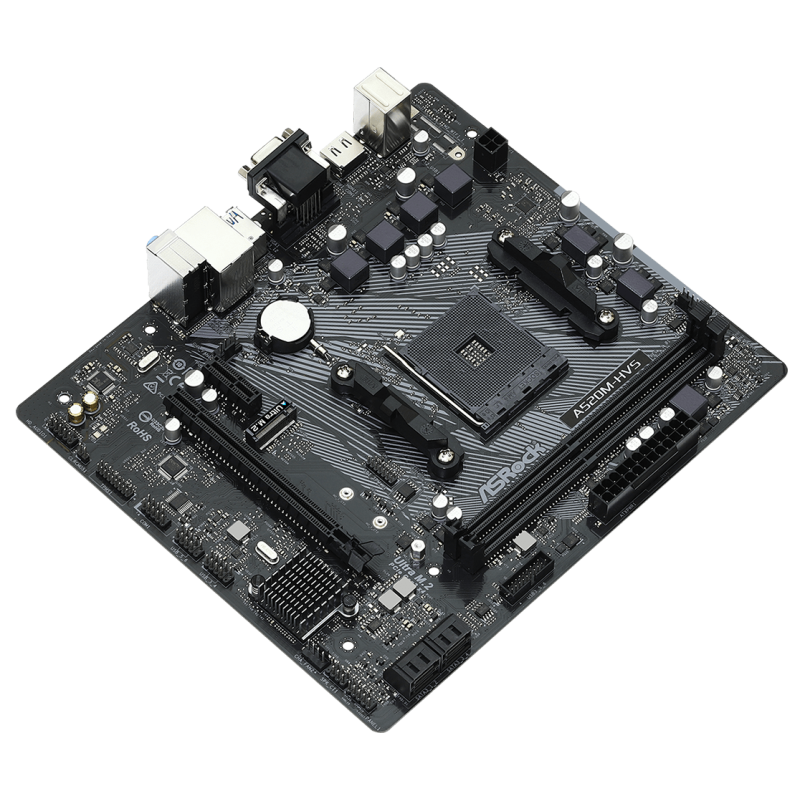 Материнська плата ASRock A520M-HVS