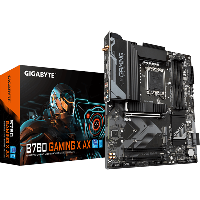 Материнська плата GIGABYTE B760 GAMING X AX